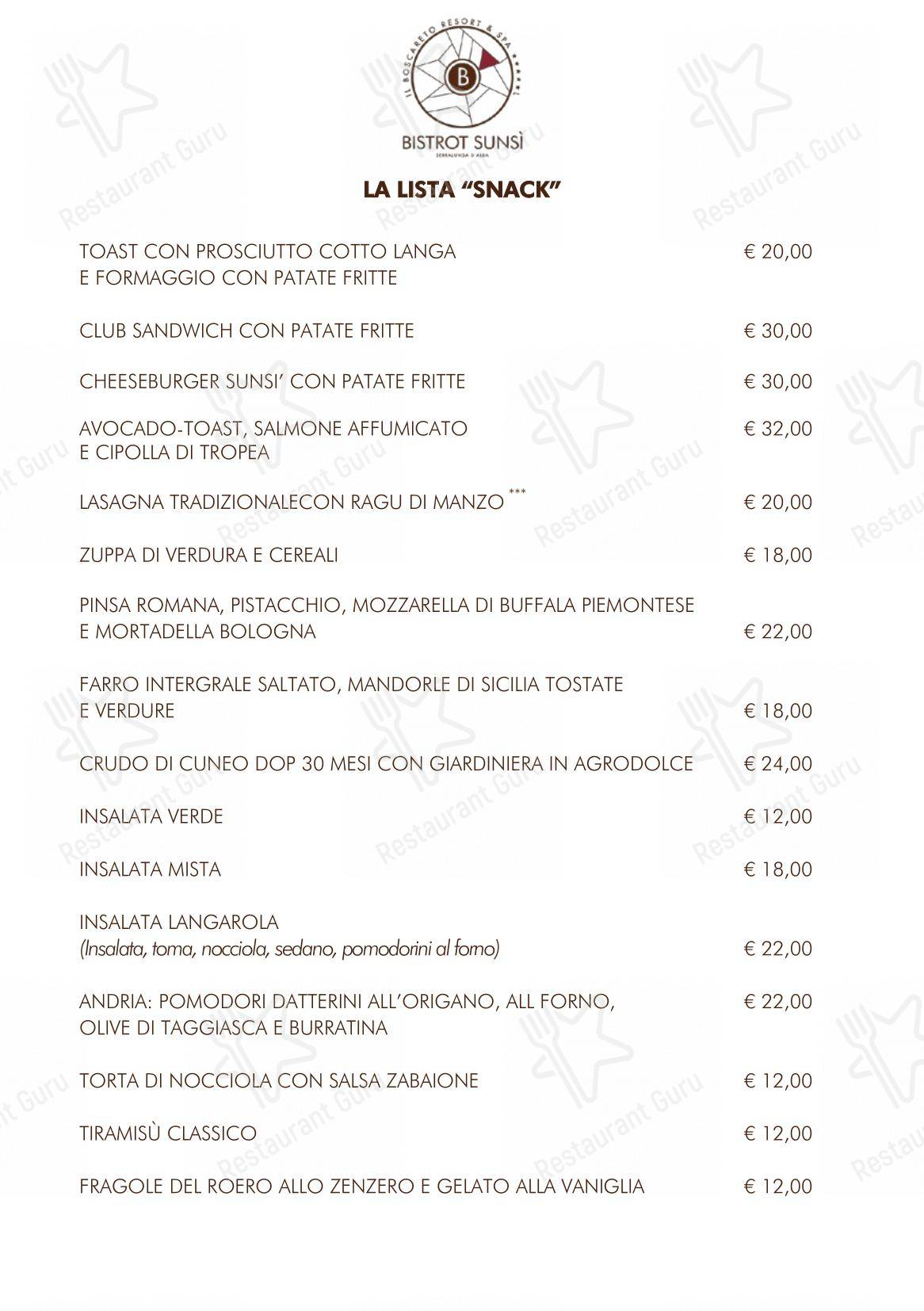 La Rei Natura by Michelangelo Mammoliti in Serralunga d'Alba - Menu