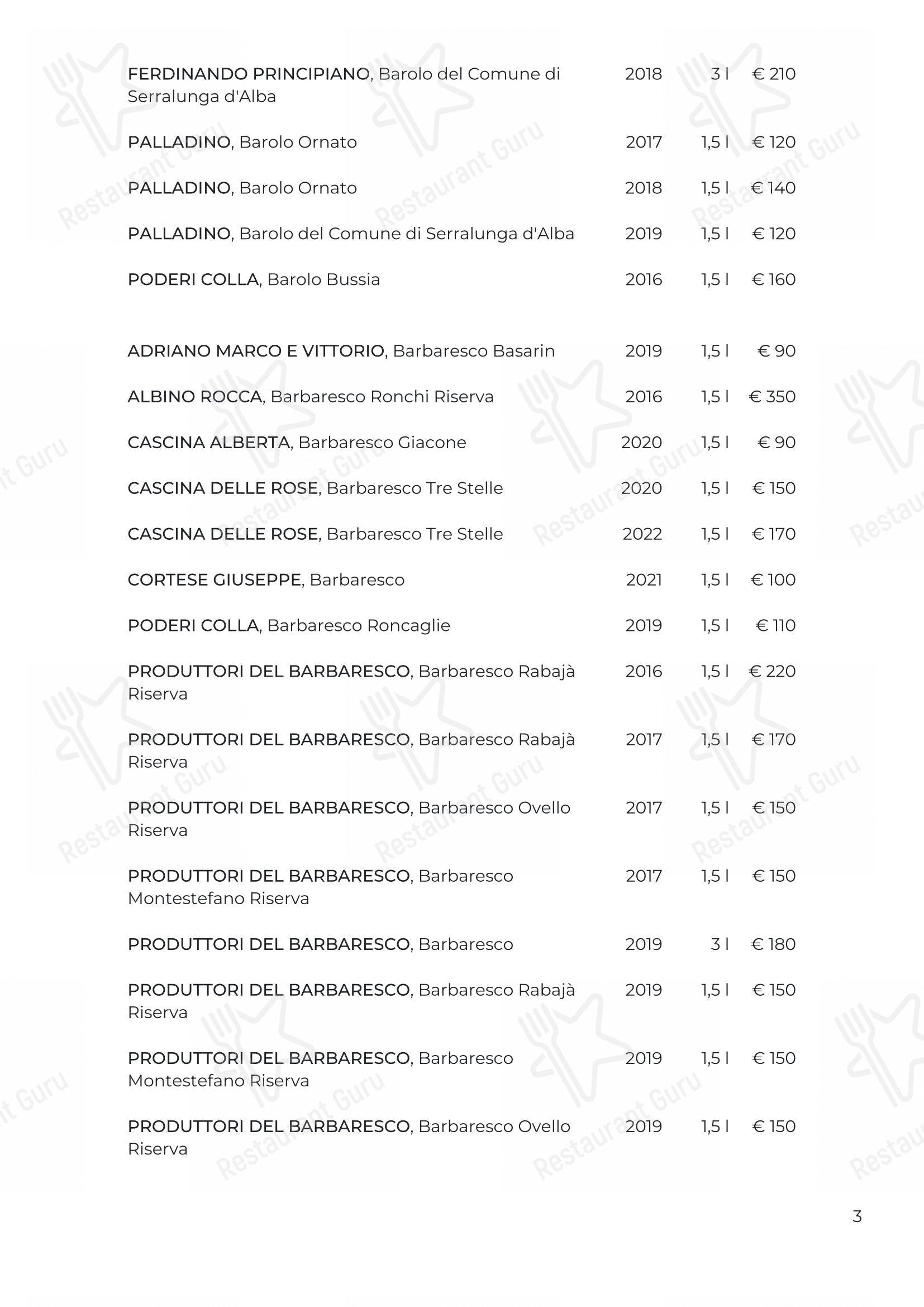 Menu di Osteria Italia Citabiunda - 菜单
