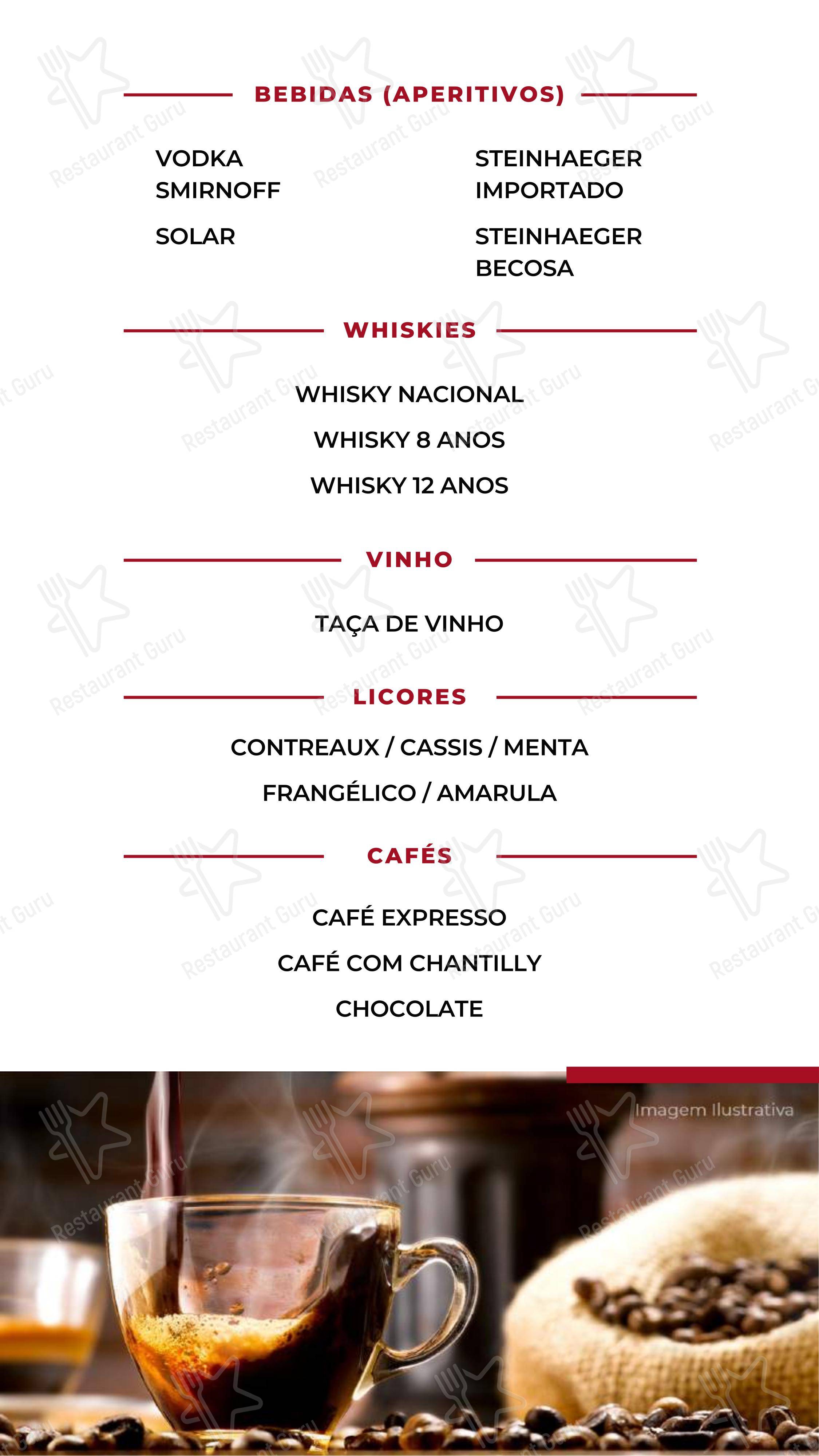 Menu para Restaurante, Churrascaria por Kilo e Lanchonete - Peru's Sandubas em São Paulo