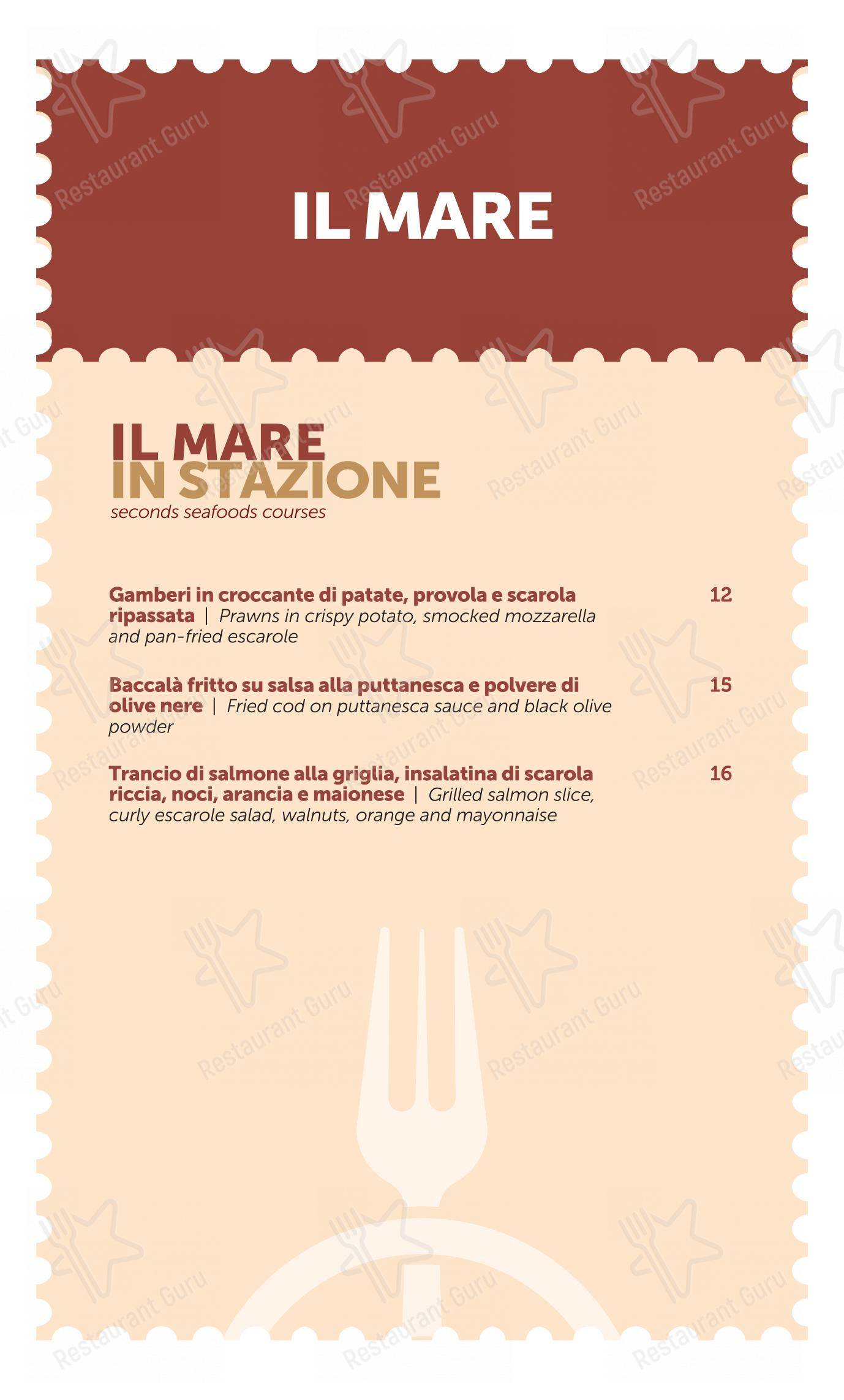 Menu di Pompei Centrale Pizzeria Hamburgheria - 菜单