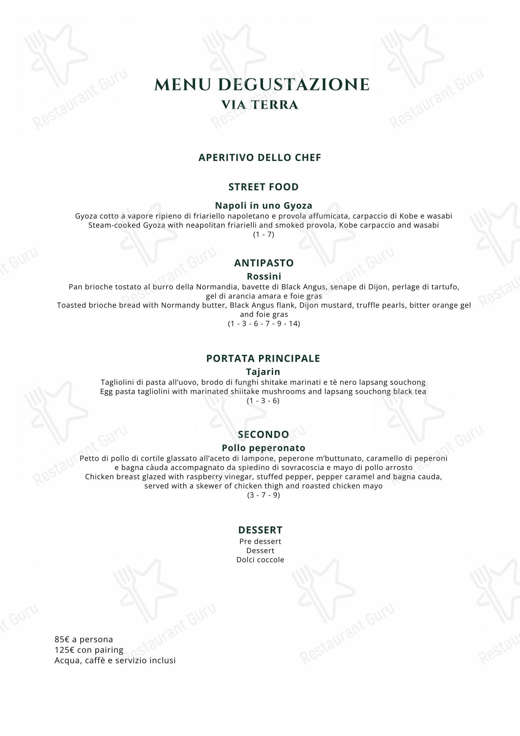 Menu per Ro Cafè, Bistrot & Patisserie in Nola