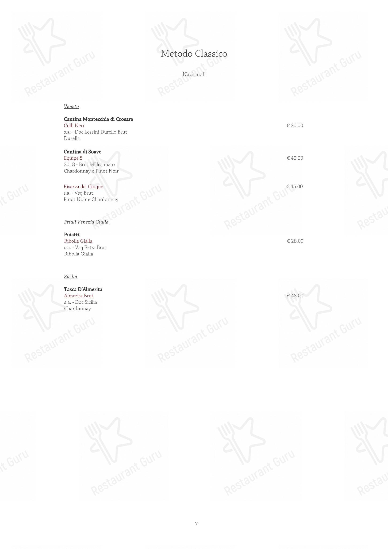 Menu di Sunrise Restaurant - Menu