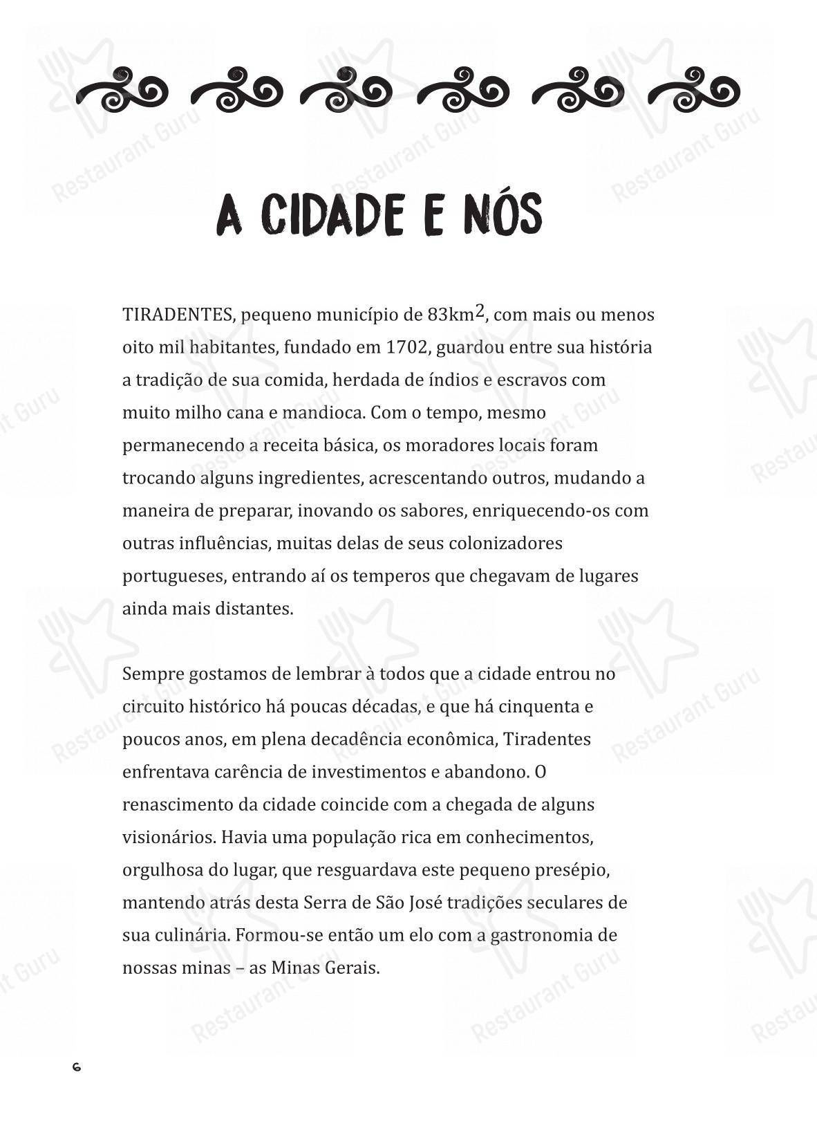 Tragaluz Restaurante Casa - Menu bar