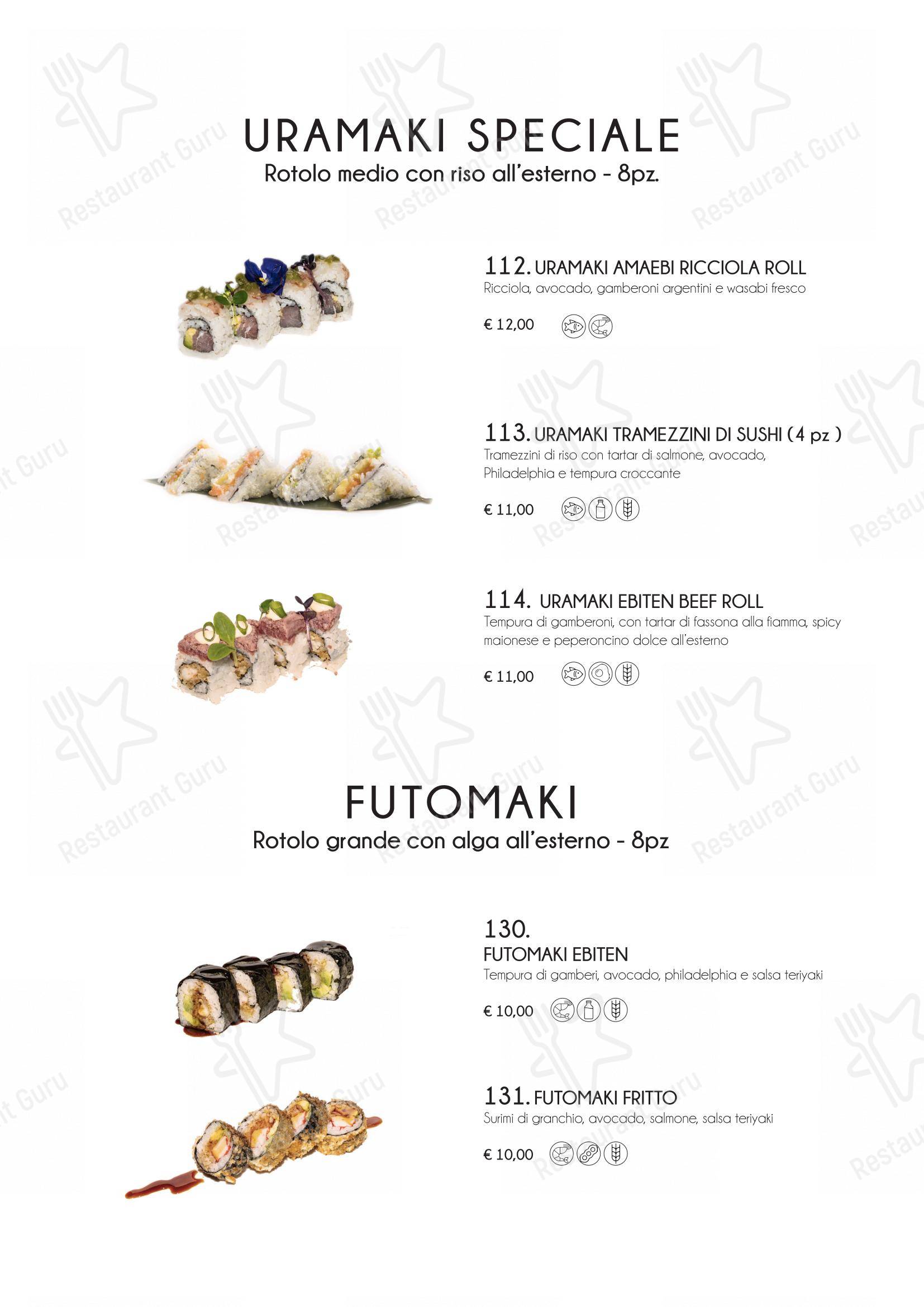 Menu di Yama Sushi Experience - 菜单