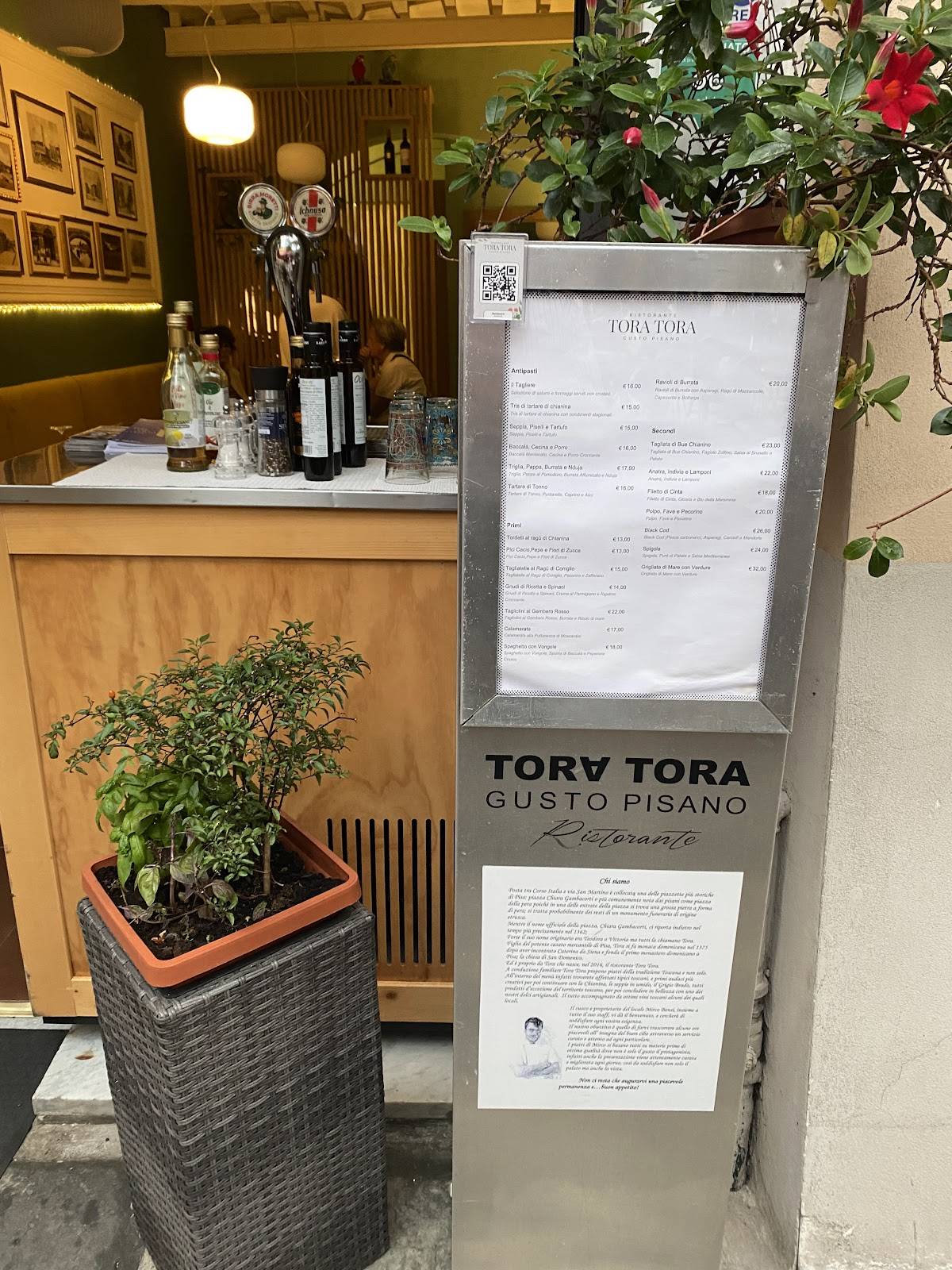Menu di Ristorante Tora Tora 