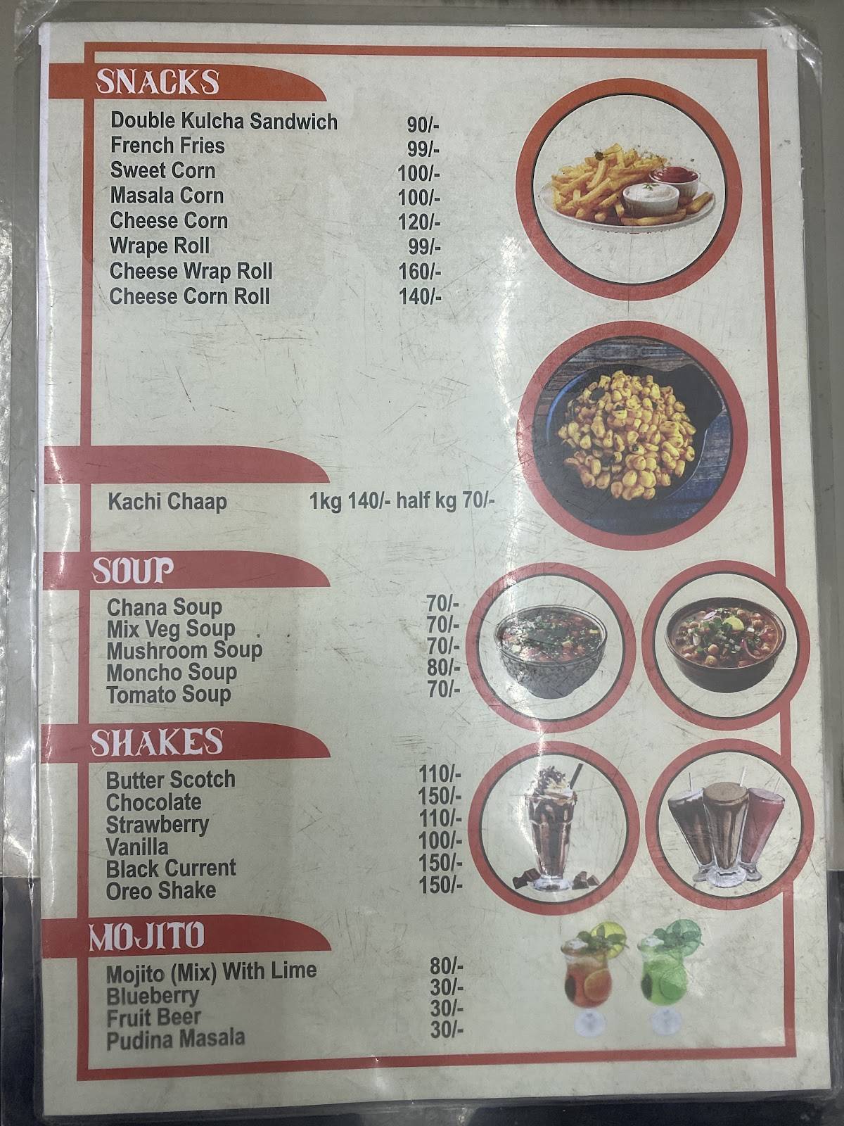 soya hut sirhind menu