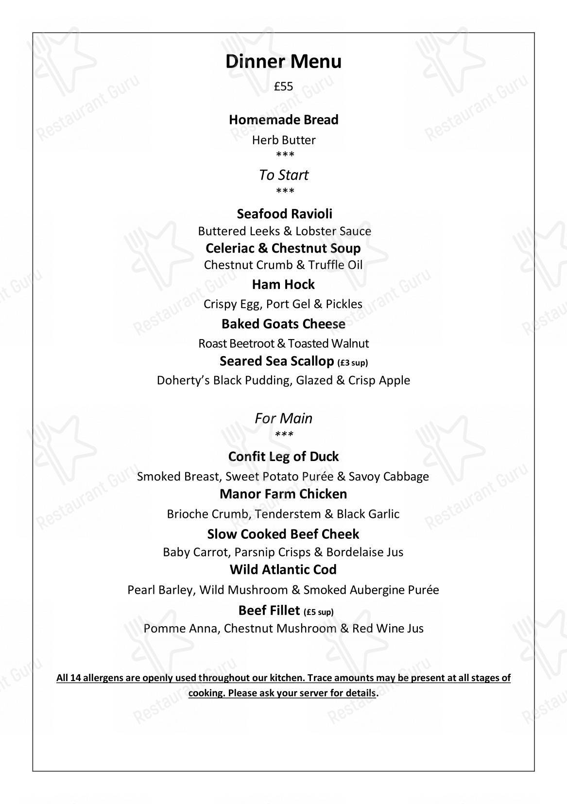 menu-at-28-at-the-hollow-restaurant-enniskillen
