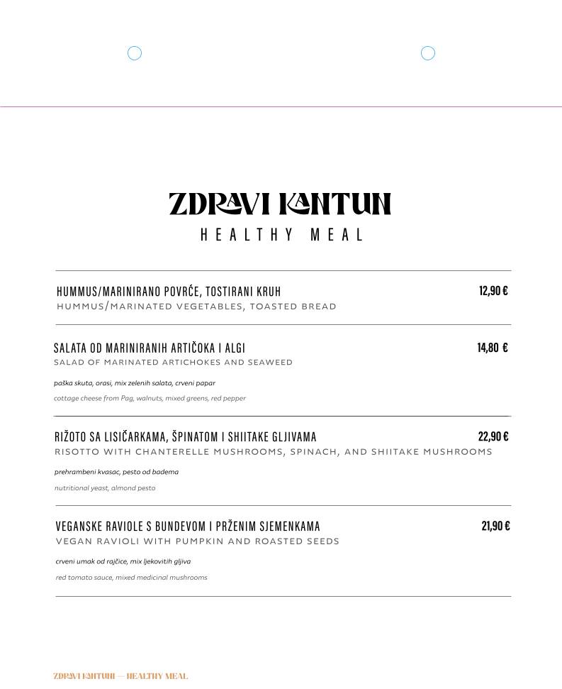 Menu di A'E kitchen & wine bar 