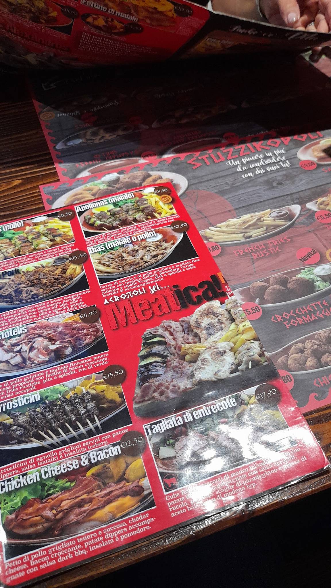 Menu di Ristorante Acropoli 