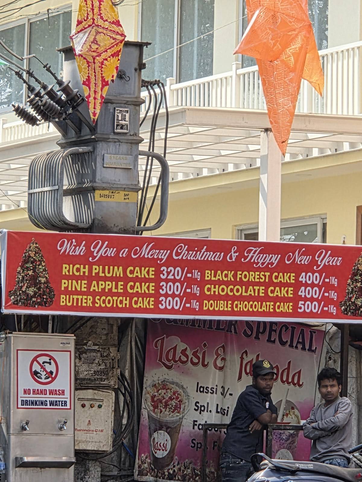 Adarsh Cafe menu