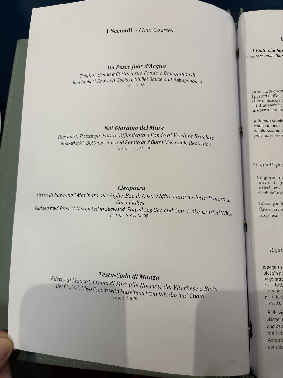 Menu di Adelaide Ristorante & In Salotto 