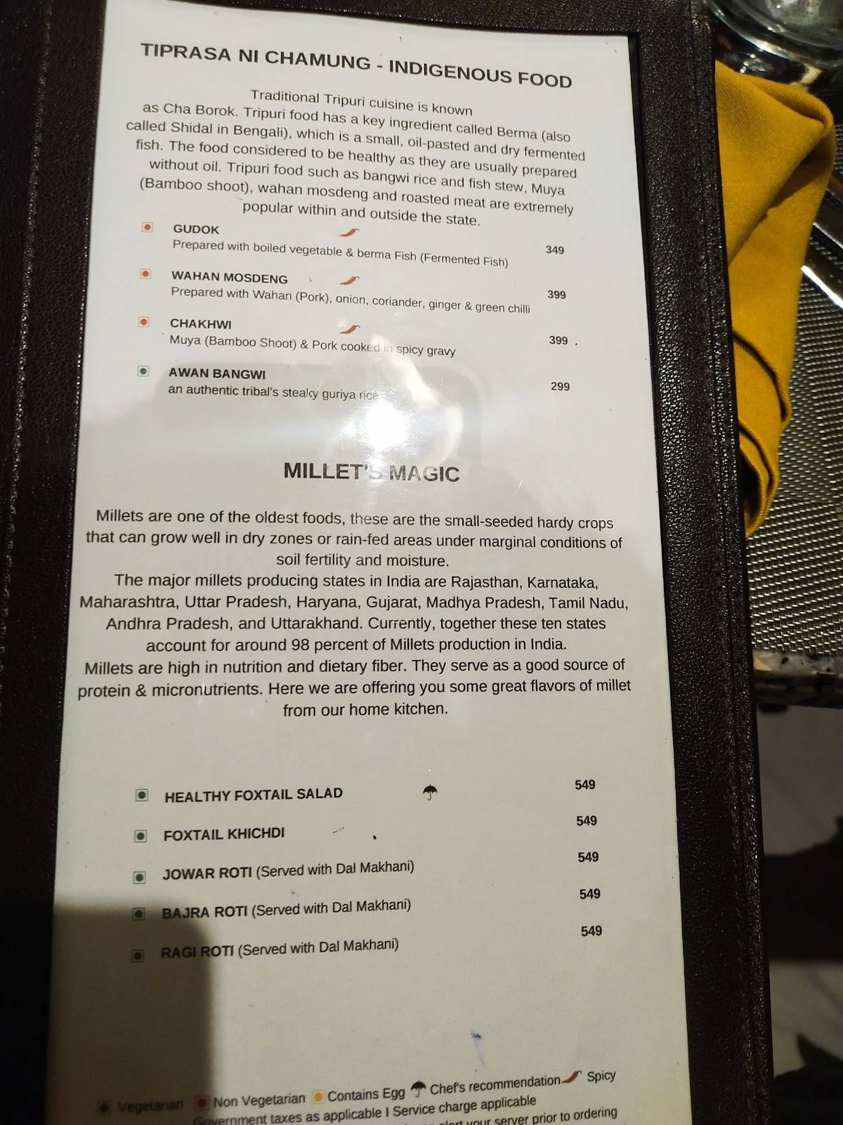 Three 81 menu