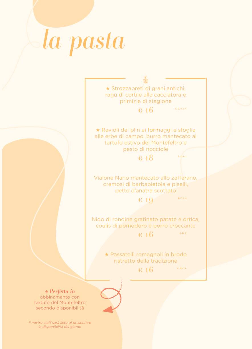 Menu di Al Mastin Vecchio 