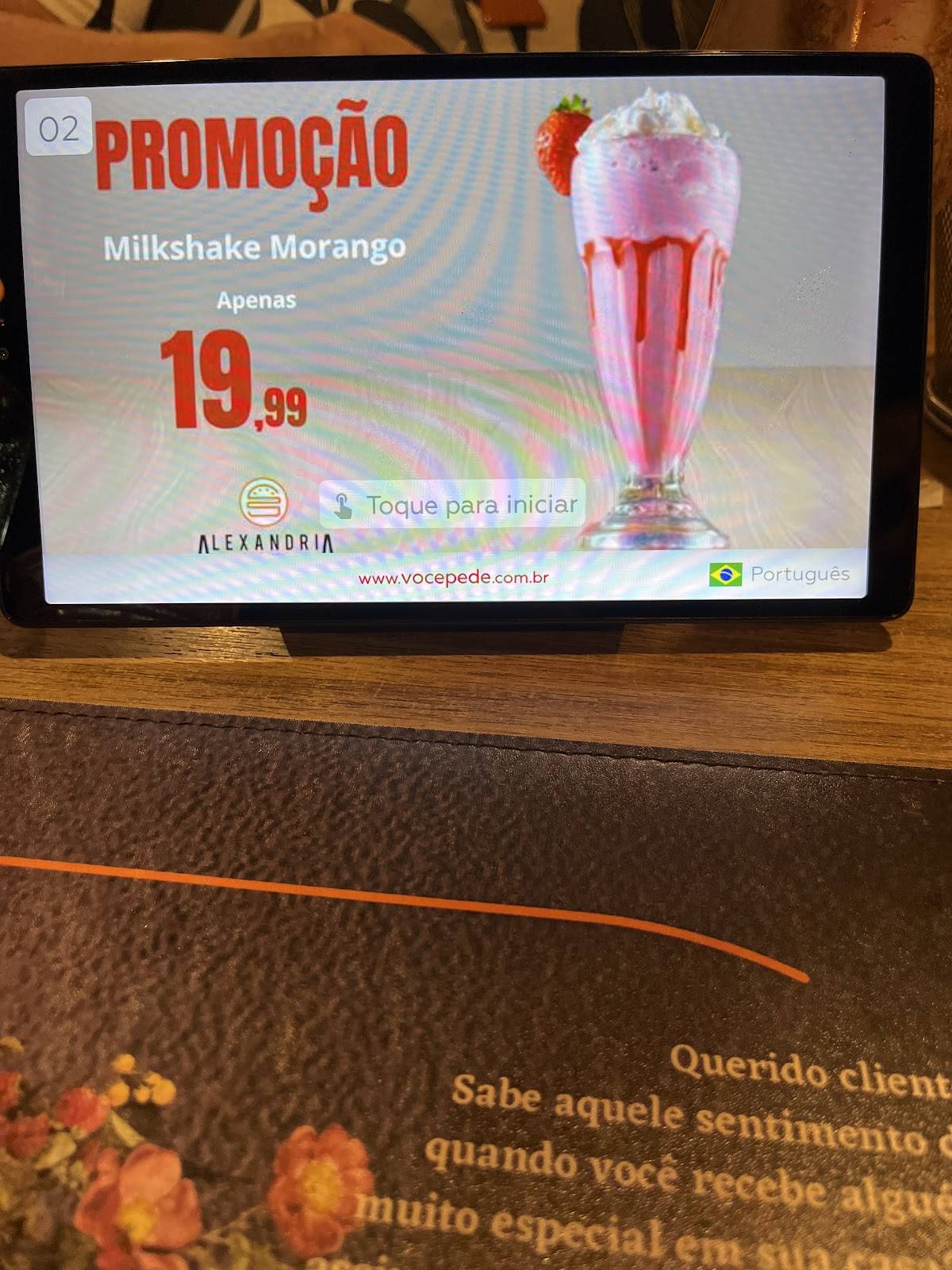 Alexandria Burger Alto Boqueirão cardápio