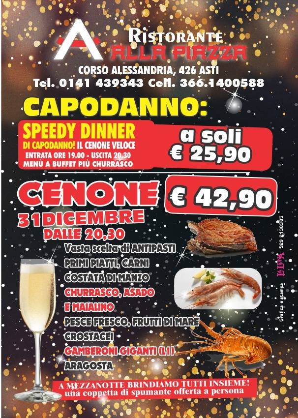 Menu di Ristorante Alla Piazza 