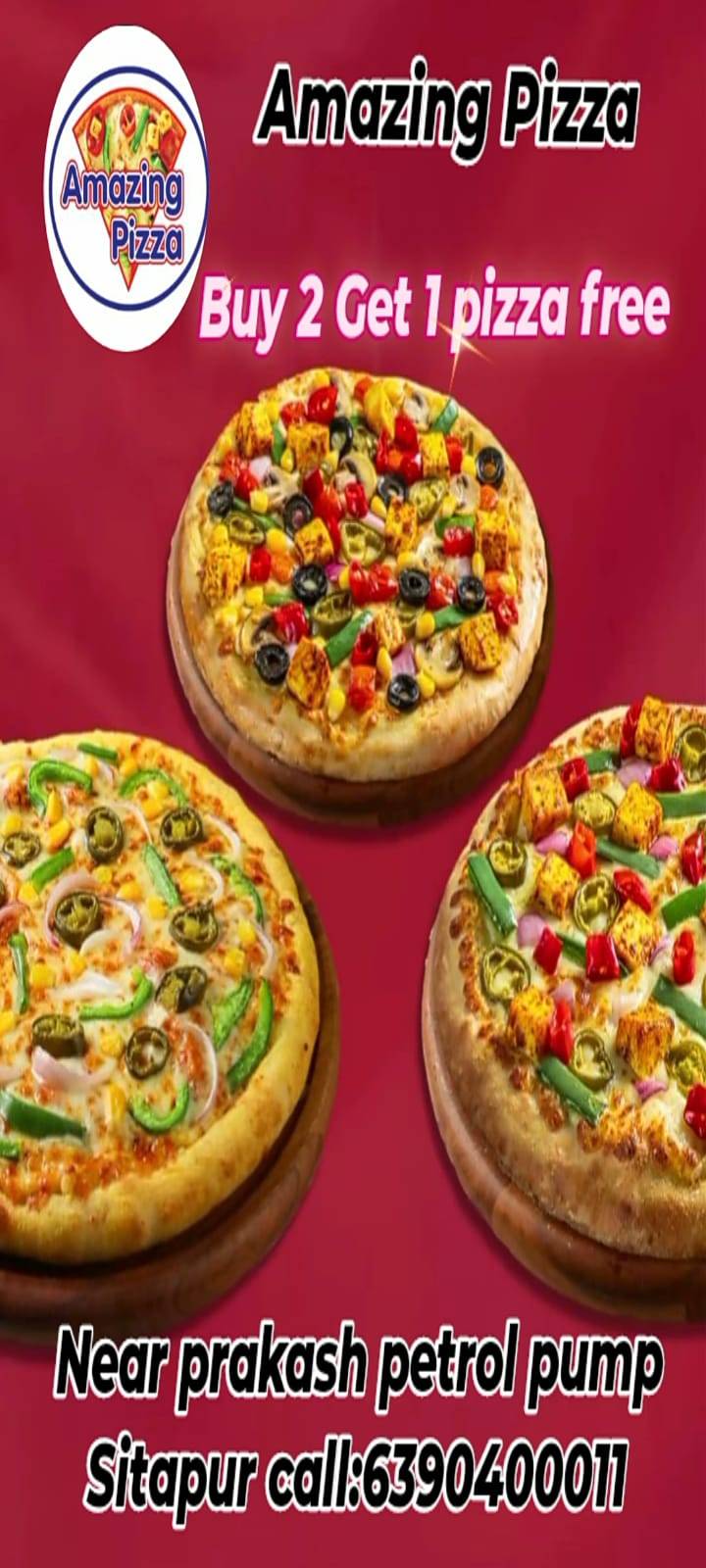 Amazing Pizza Sitapur menu