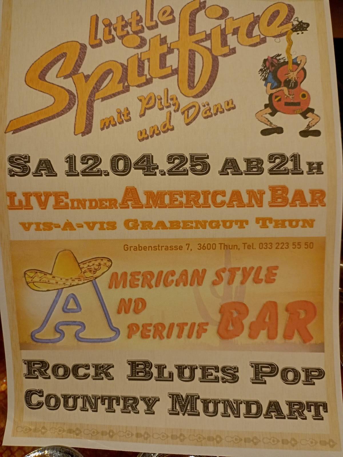 Menu di American Bar 