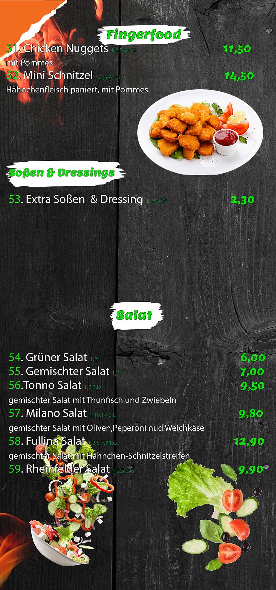 Menu de Antalya Döner