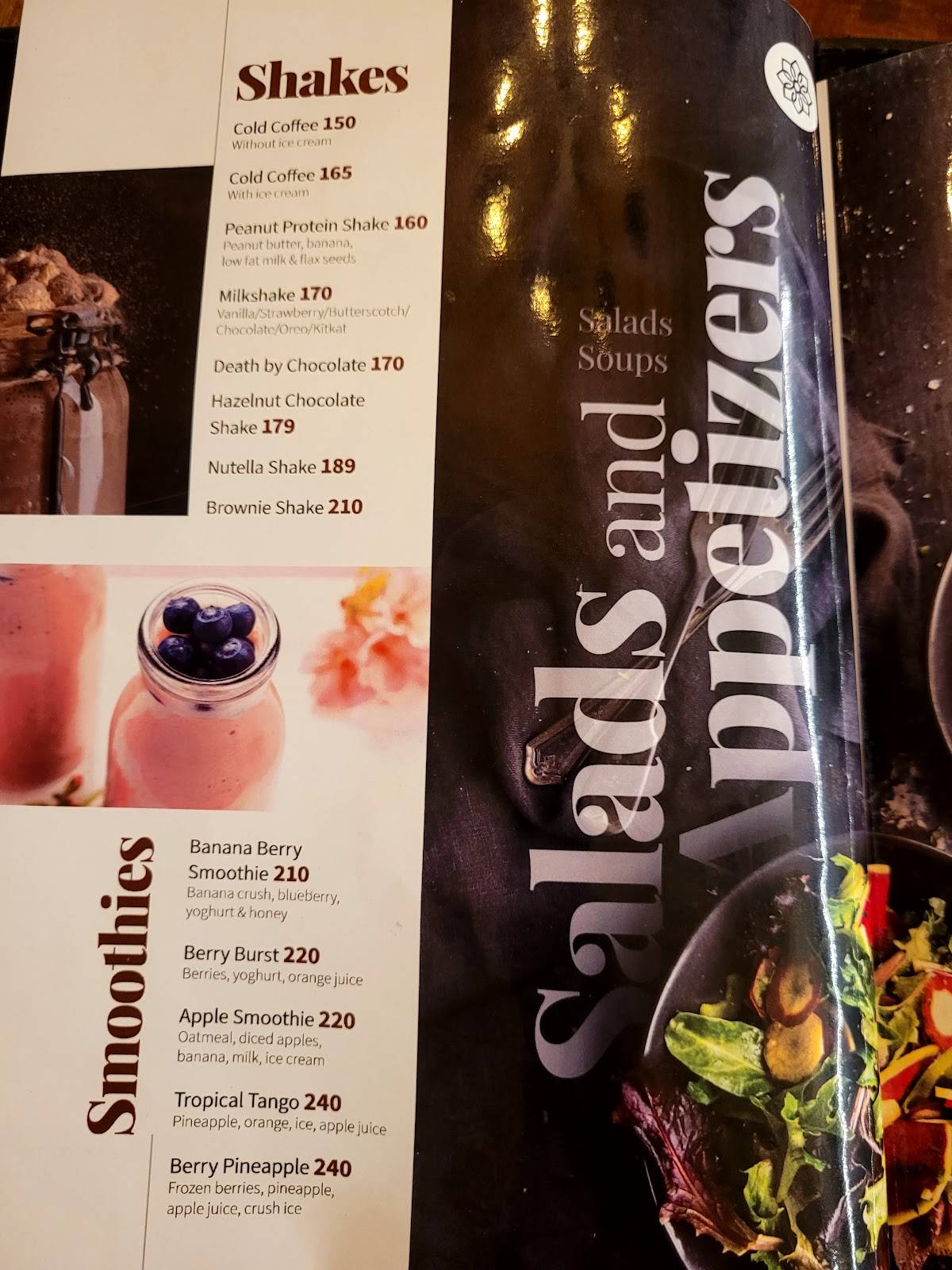 Antares Cafe- आंतरेज़ कैफ़े menu