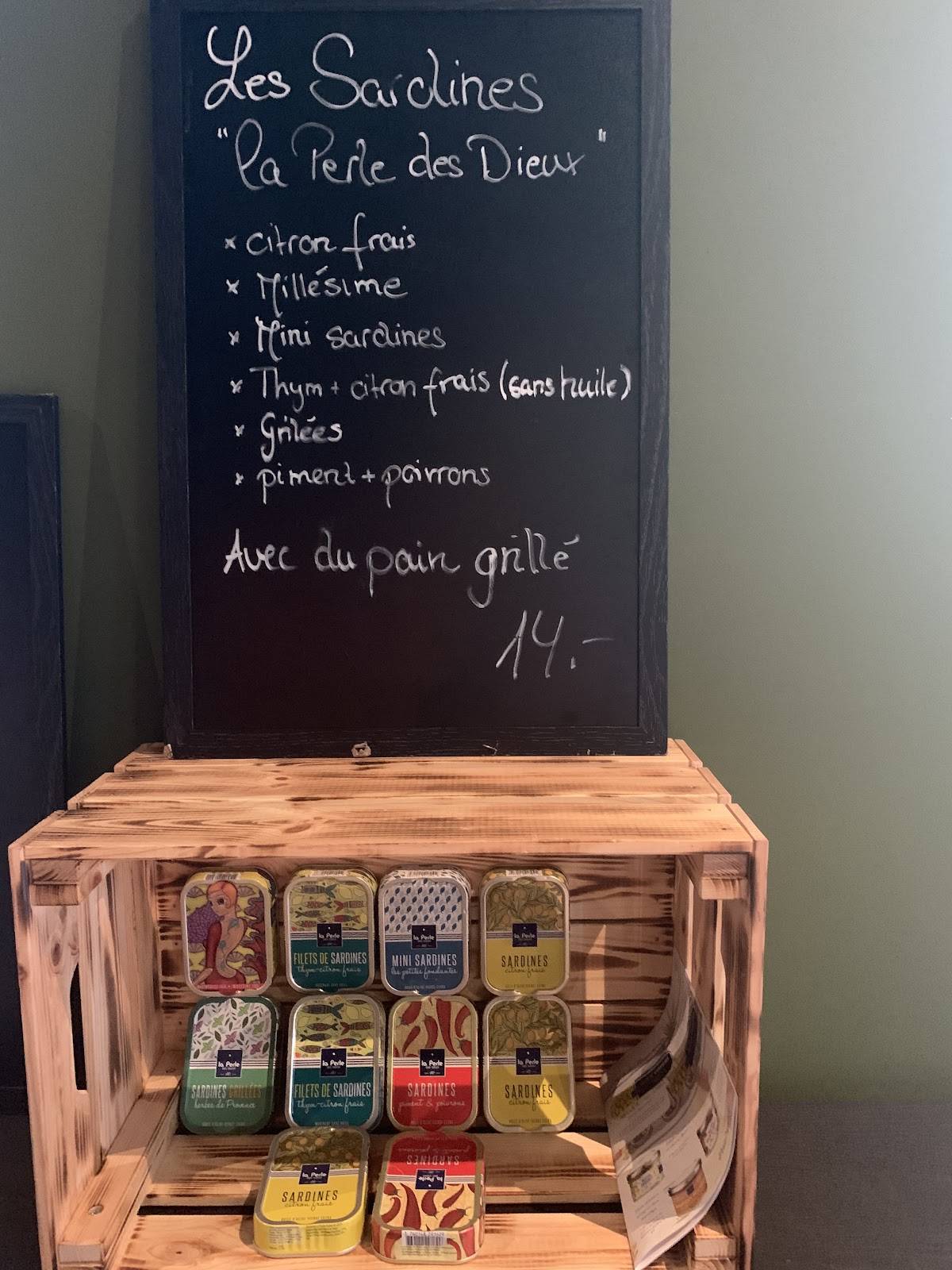 Menu di Antidote 