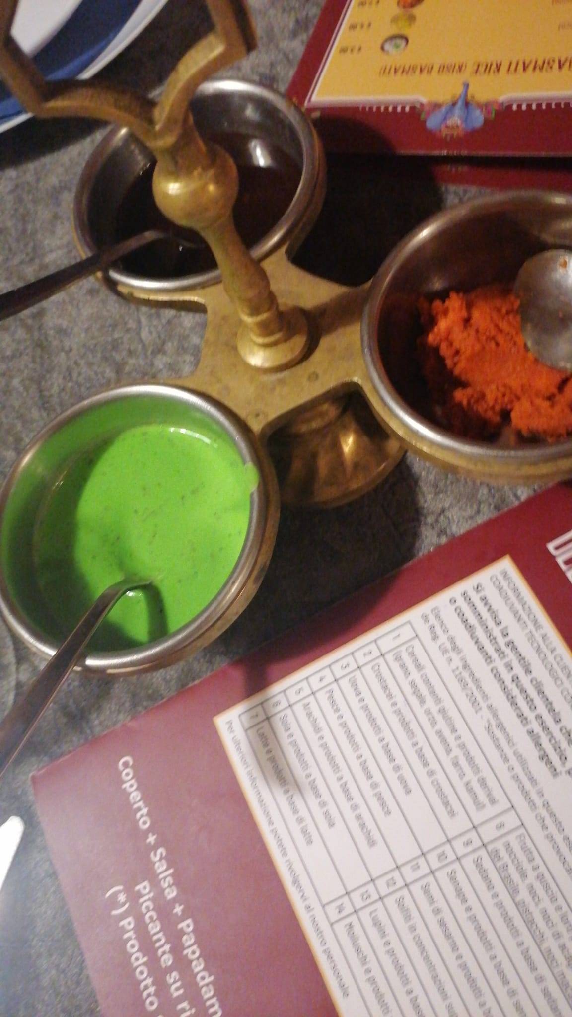 Menu di Punjabi village ristorante indiano 