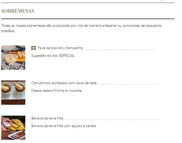 Restaurante Gisele Gastronomia Brasileira Peixes e Frutos do Mar Delivery cardápio