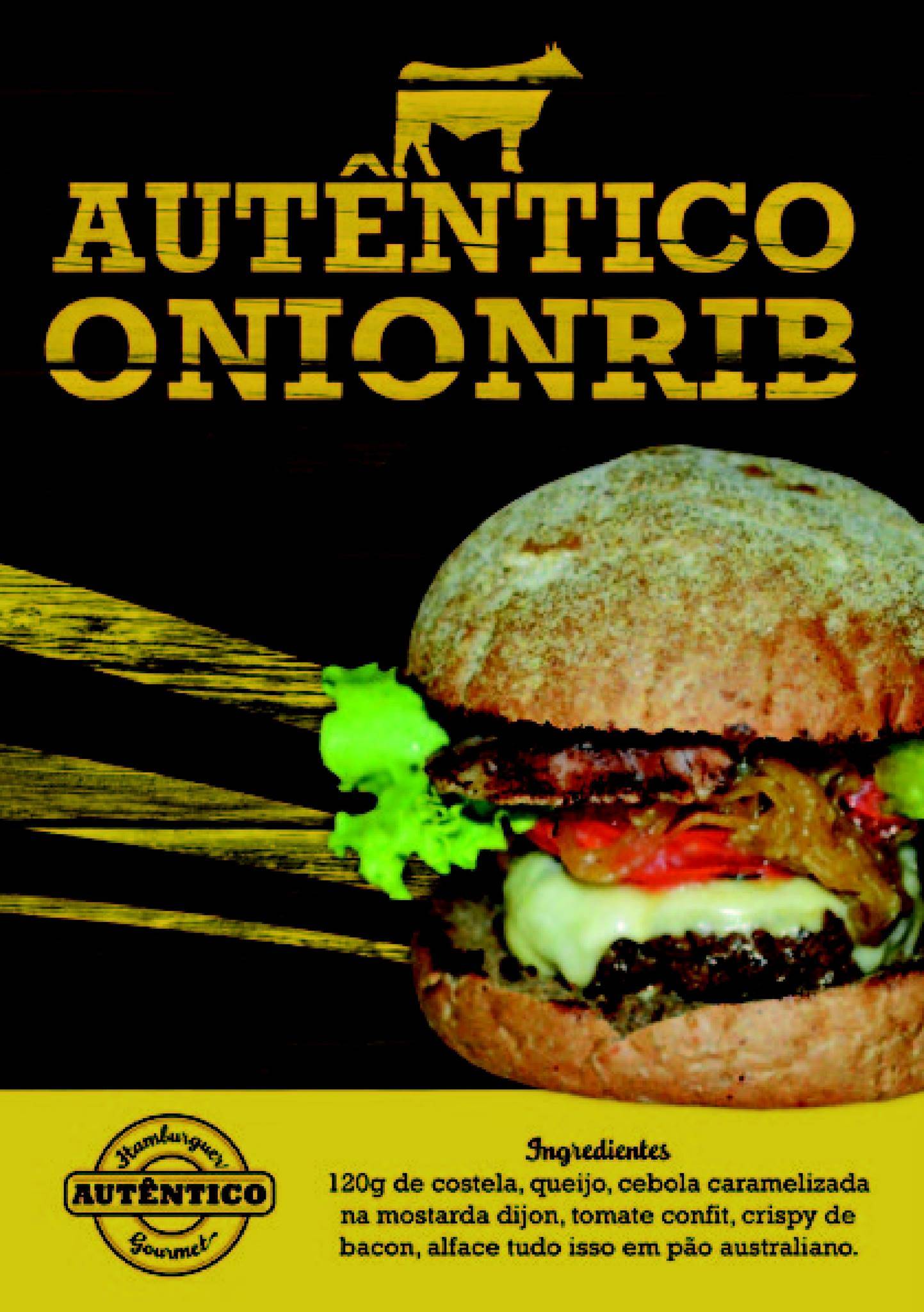 Autêntico Burguer cardápio