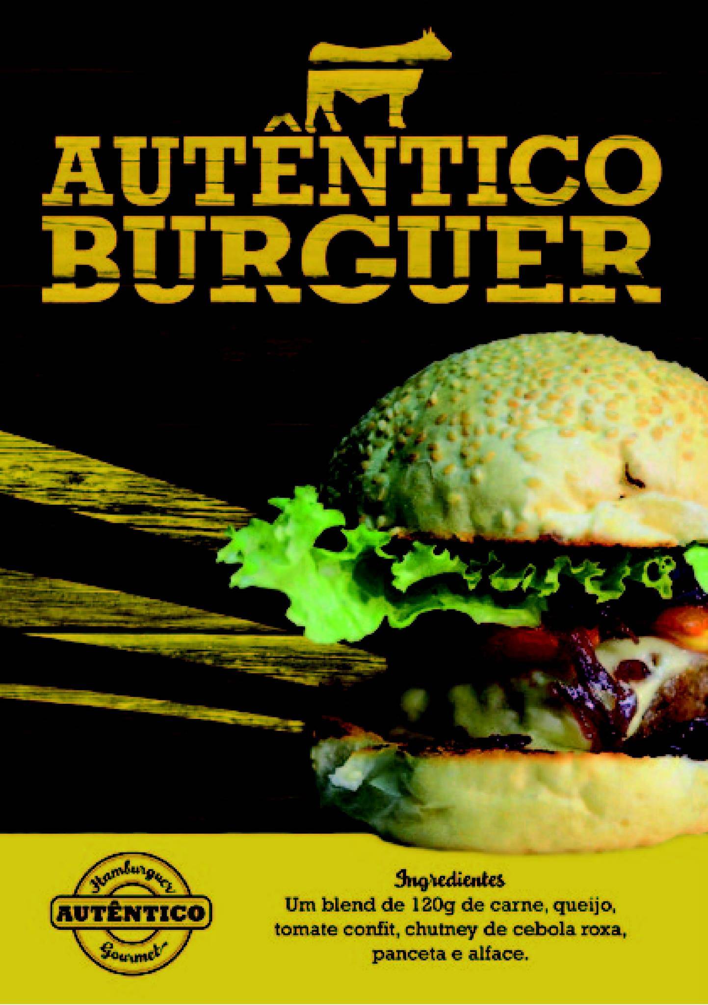 Autêntico Burguer cardápio