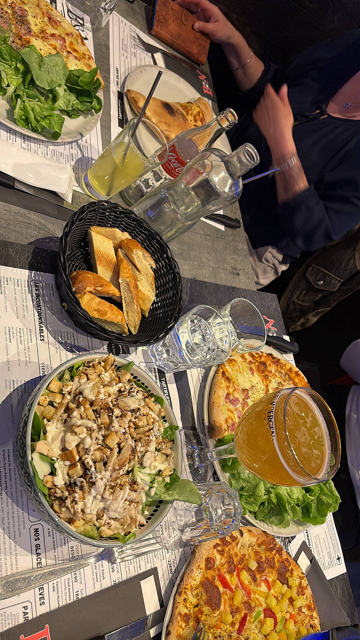 Menu de B&N
