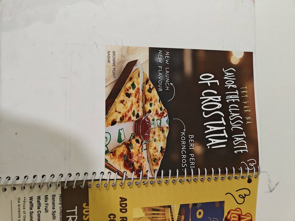 BROWNIE POINT NASHIK menu