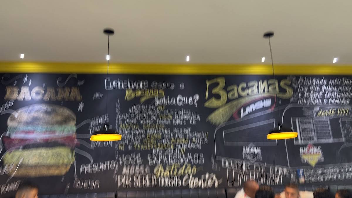 Bacana's Lanches cardápio