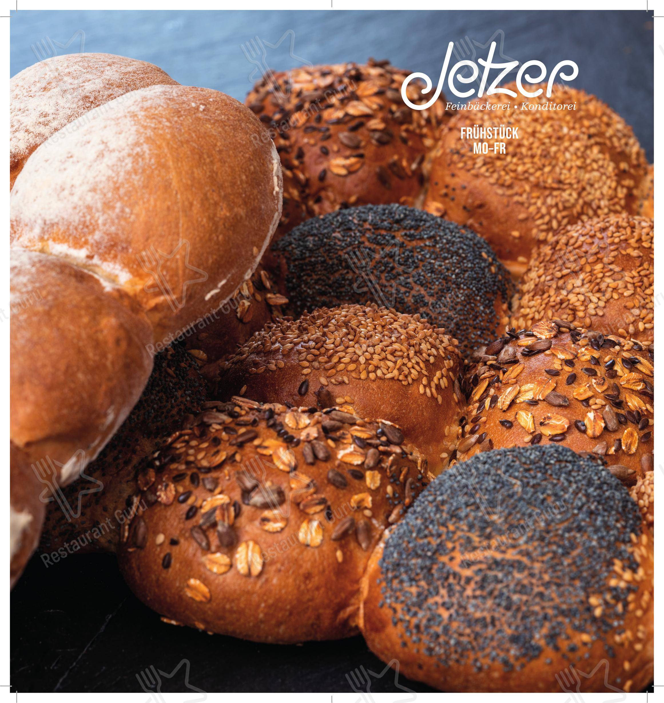 Bäckerei Jetzer Basel in Basilea - Menu