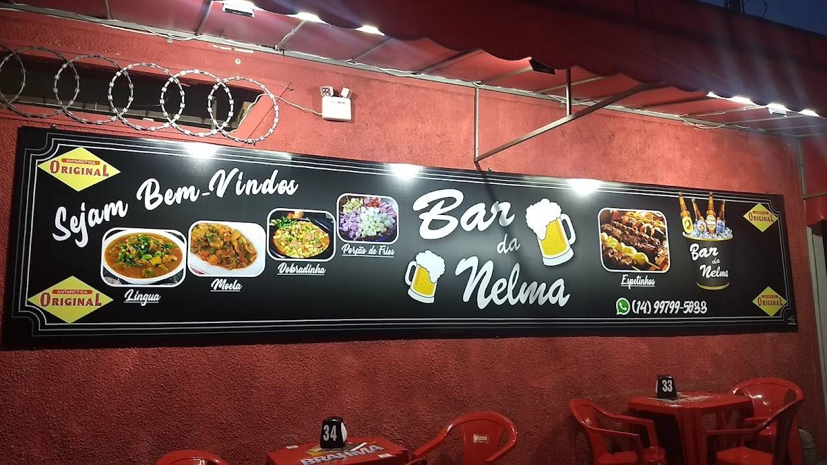 Bar da Nelma cardápio