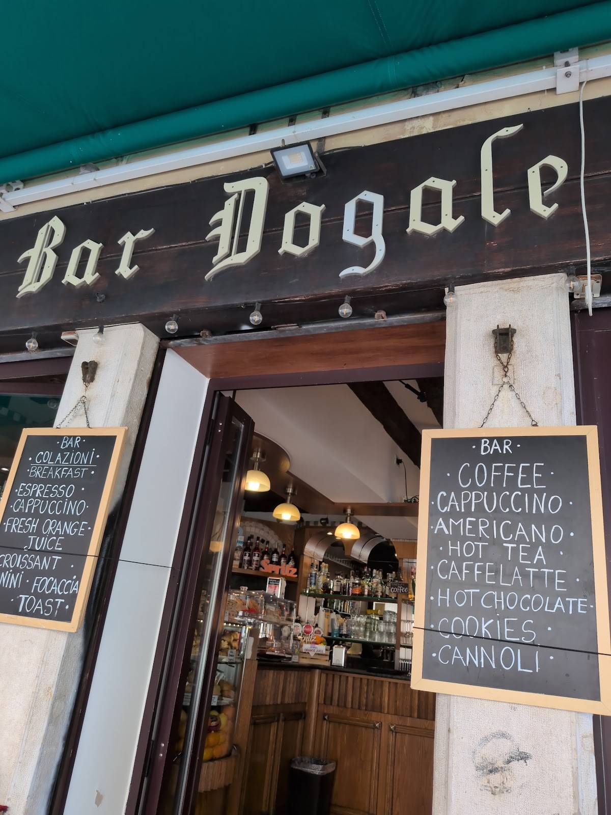 Menu di Bar Dogale 