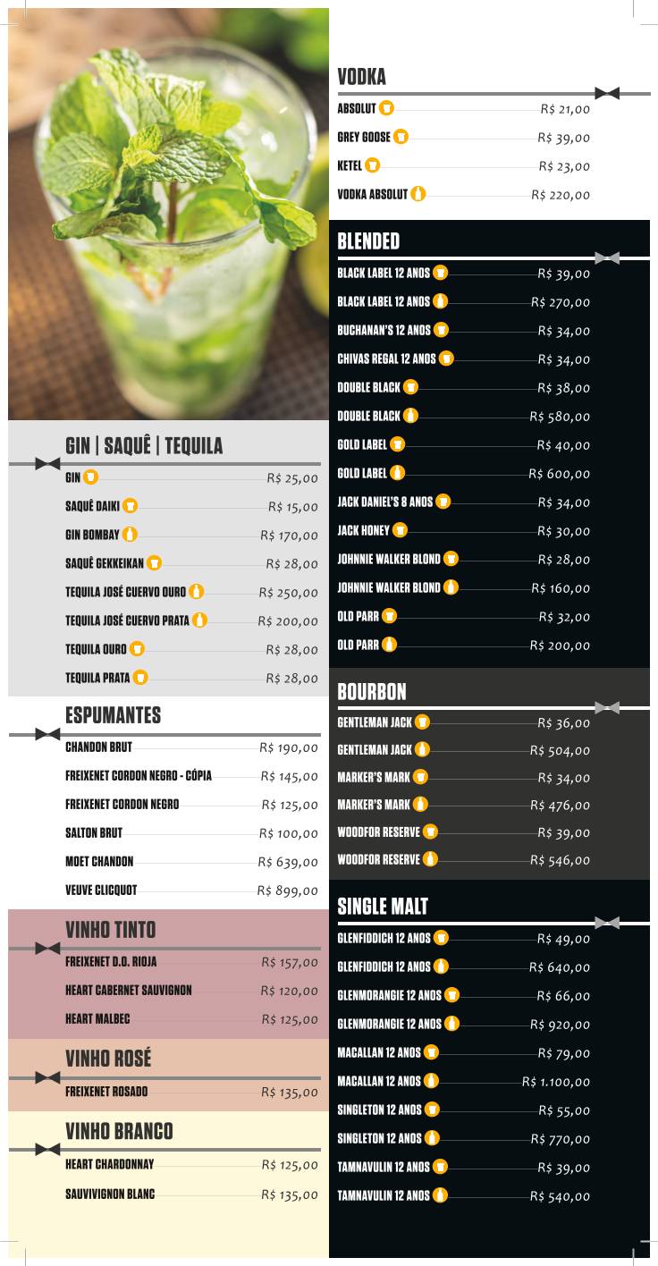 Genuíno Bar e Choperia cardápio