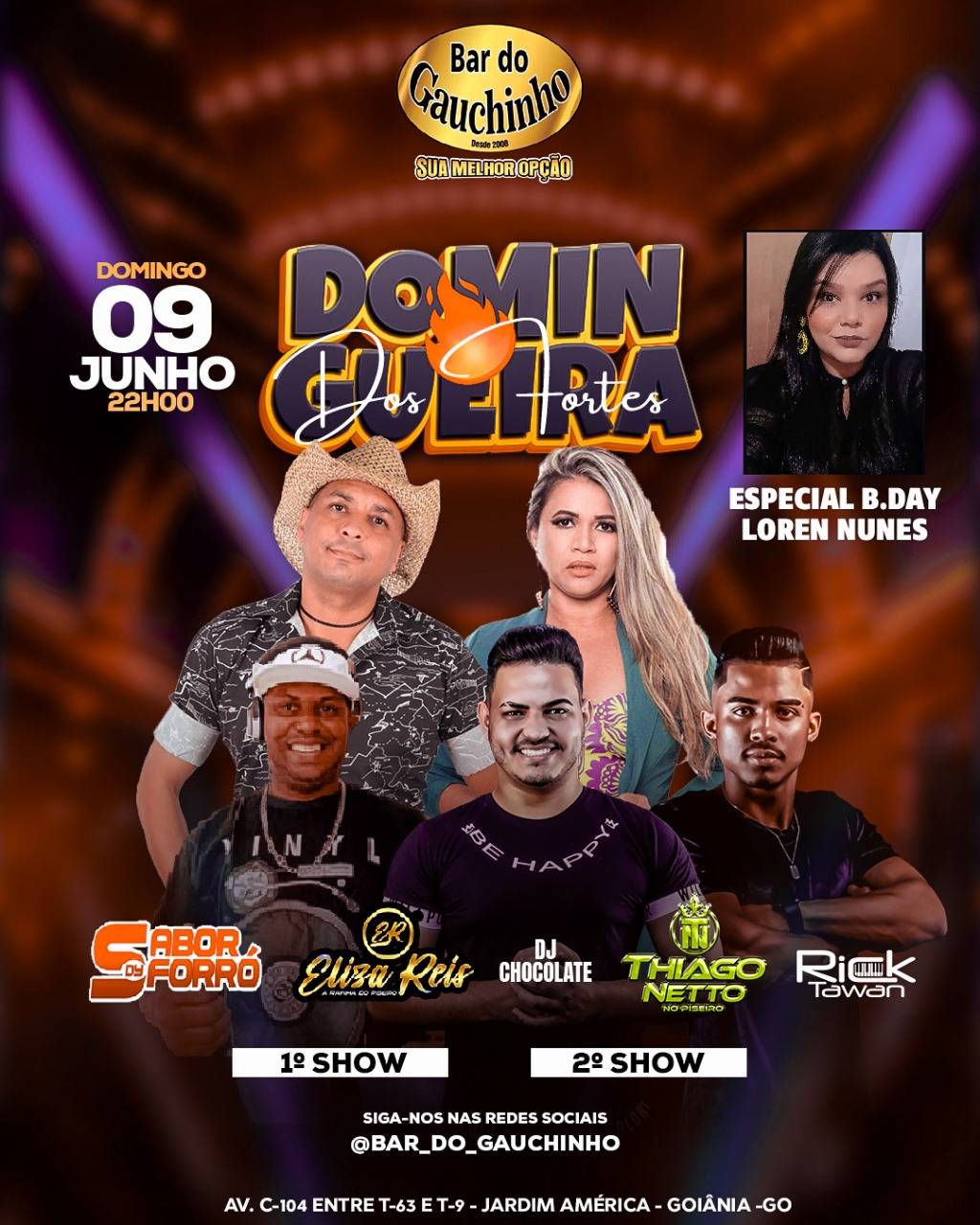 Carta de Bar do Gauchinho