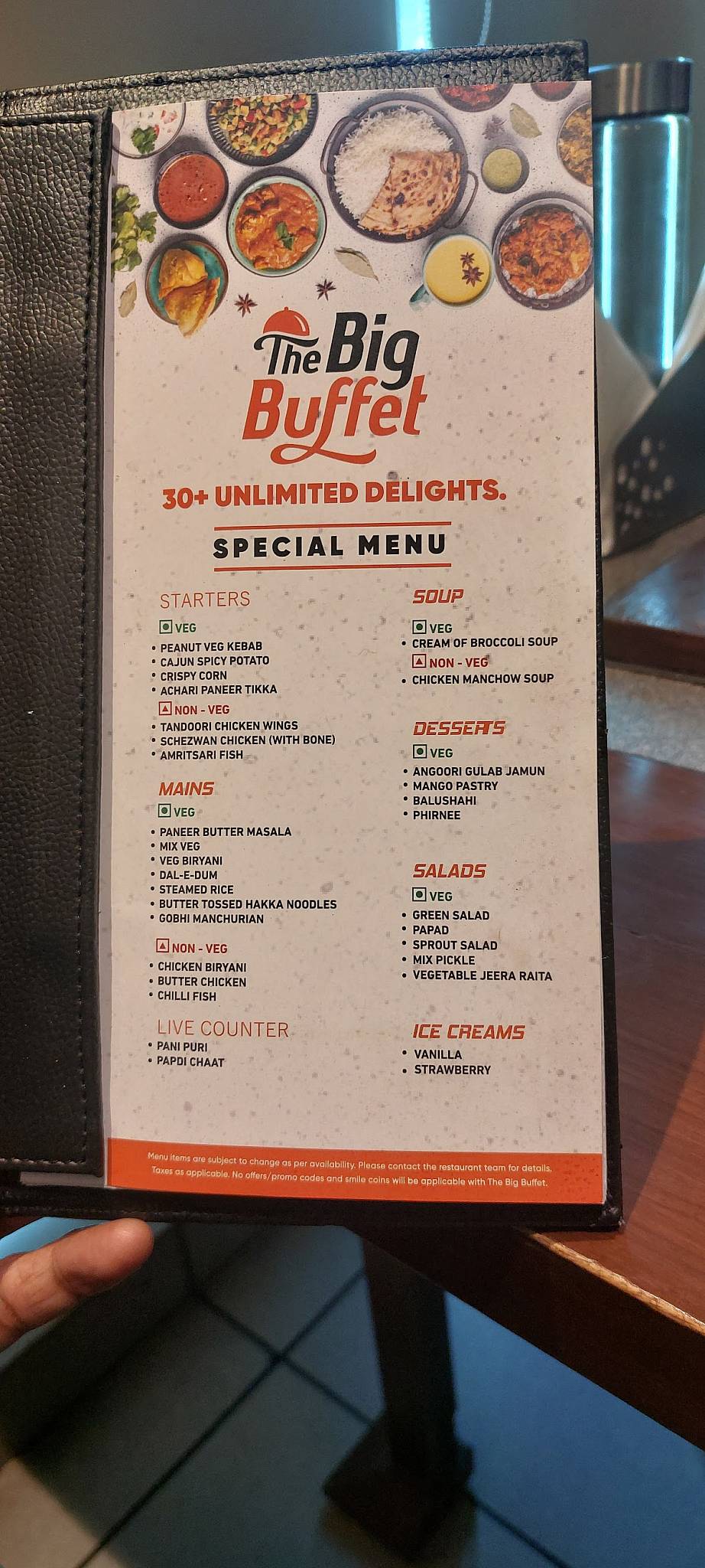 Barbeque Nation - Bareilly - Civil Lines menu