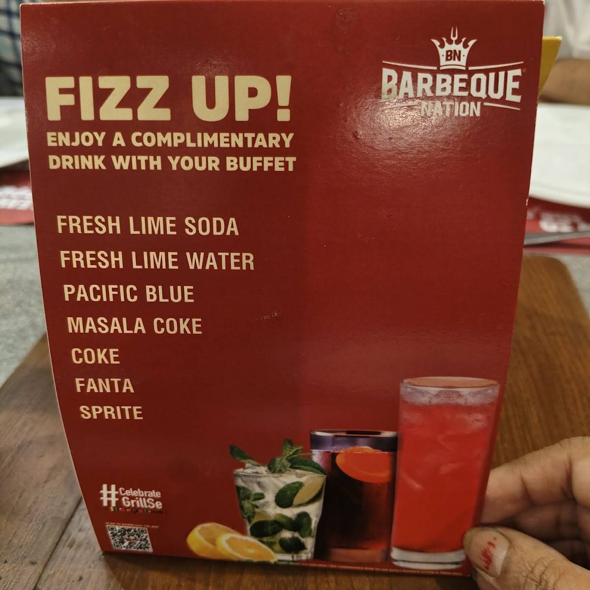 Barbeque Nation menu