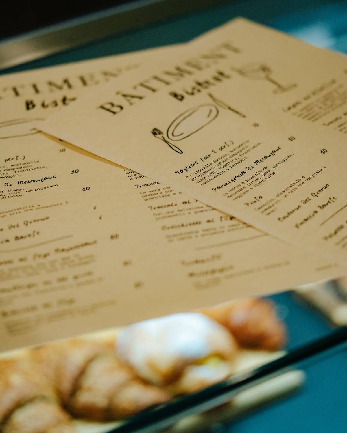 Menu di Bâtiment Taranto 