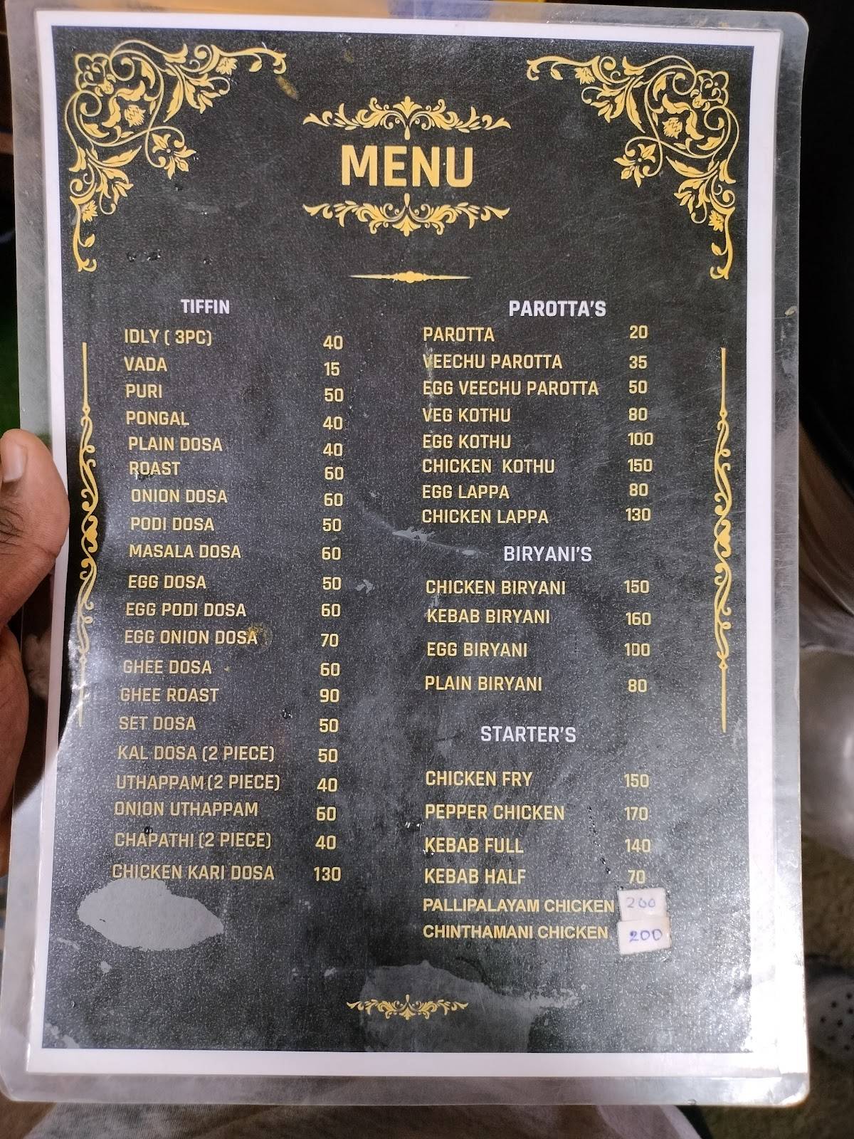 KCB - Kapoor's Chaat Bhandaar - Main Branch menu