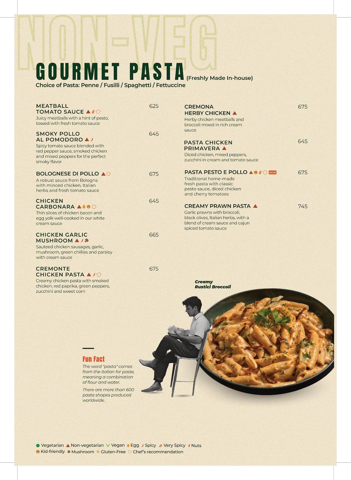 Pasta Street - Varthur Main Rd, Whitefield menu