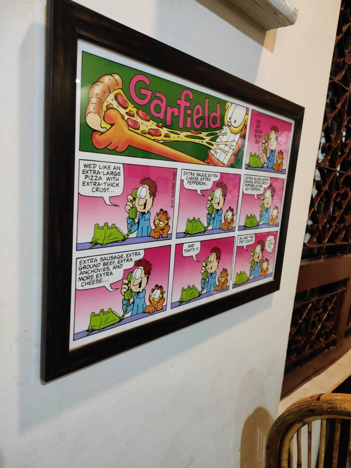 Rocket Pizza Co. menu