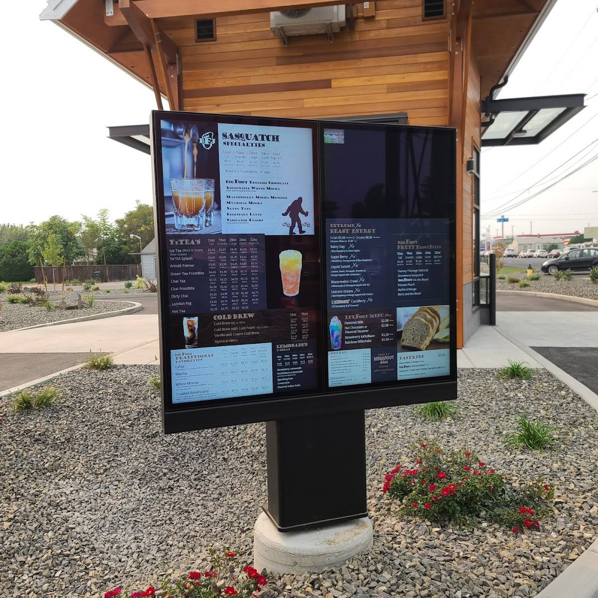 Menu at BigFoot Java pub & bar, Yakima