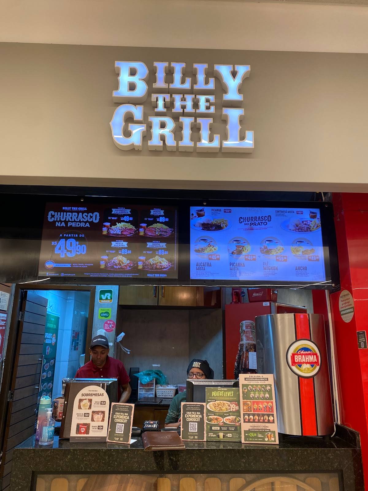 Billy The Grill cardápio