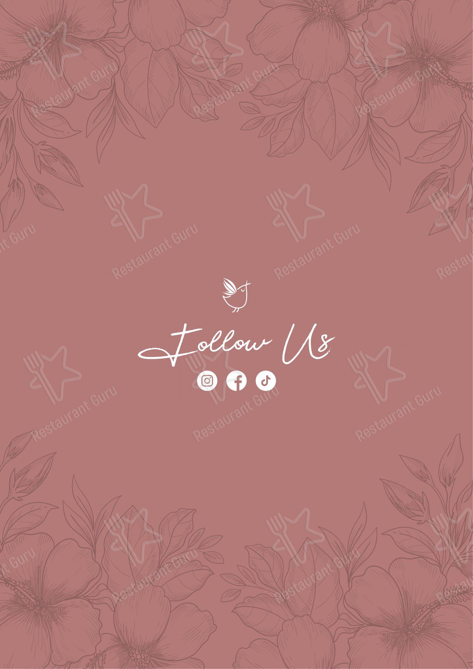 菜单 per Birdy The Bakery - Portici pub & bar