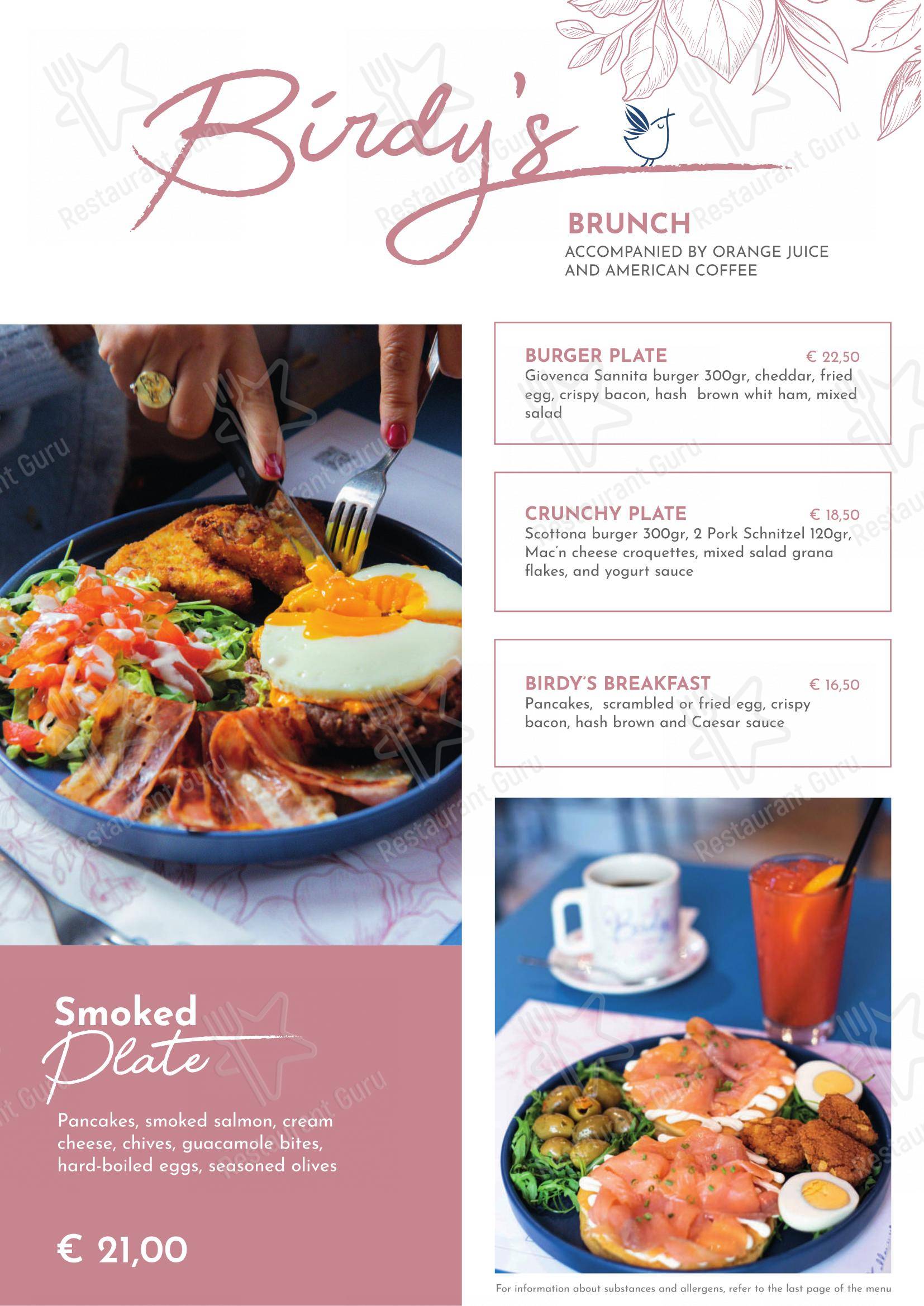 Birdy The Bakery - Portici in Portici - Menu bar