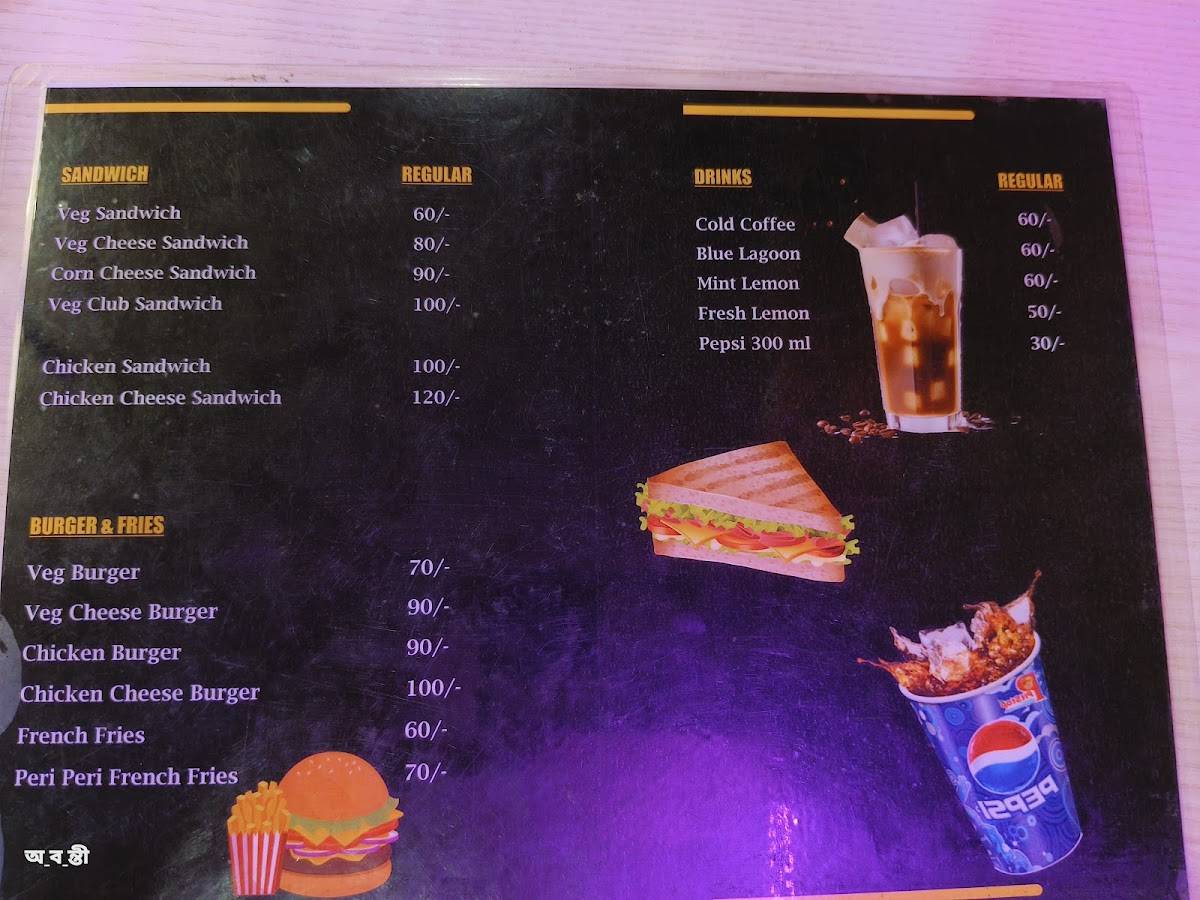 Pizza Bar menu