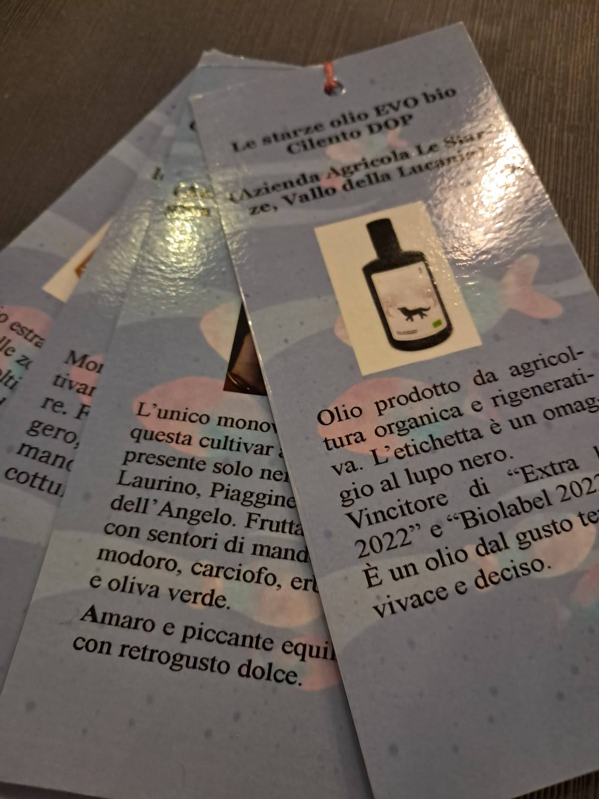 Menu di Bistrot Del Mare 