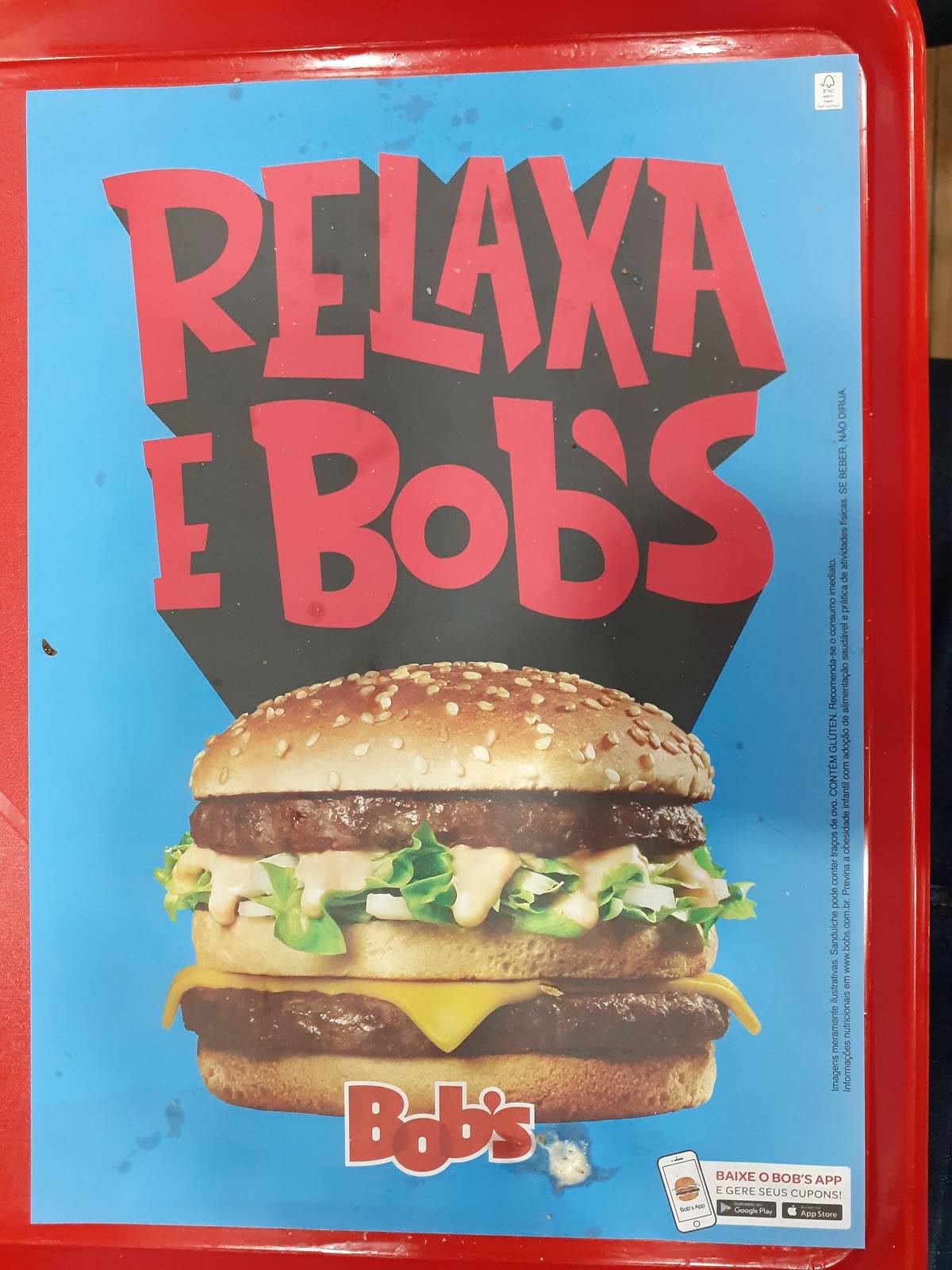 Bob's Burger - Drive Pirassununga cardápio
