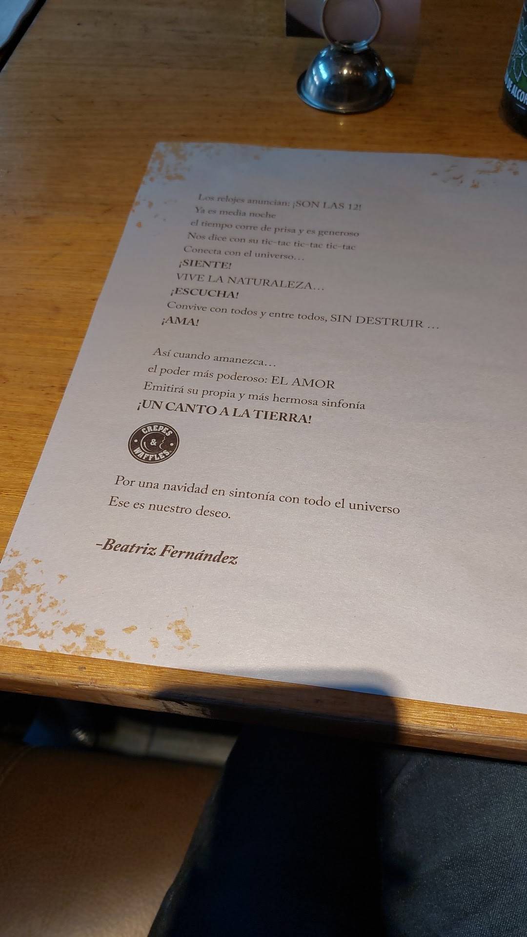 Carta del restaurante Crepes & Waffles La Esperanza, Bogotá, Ac. 24 522